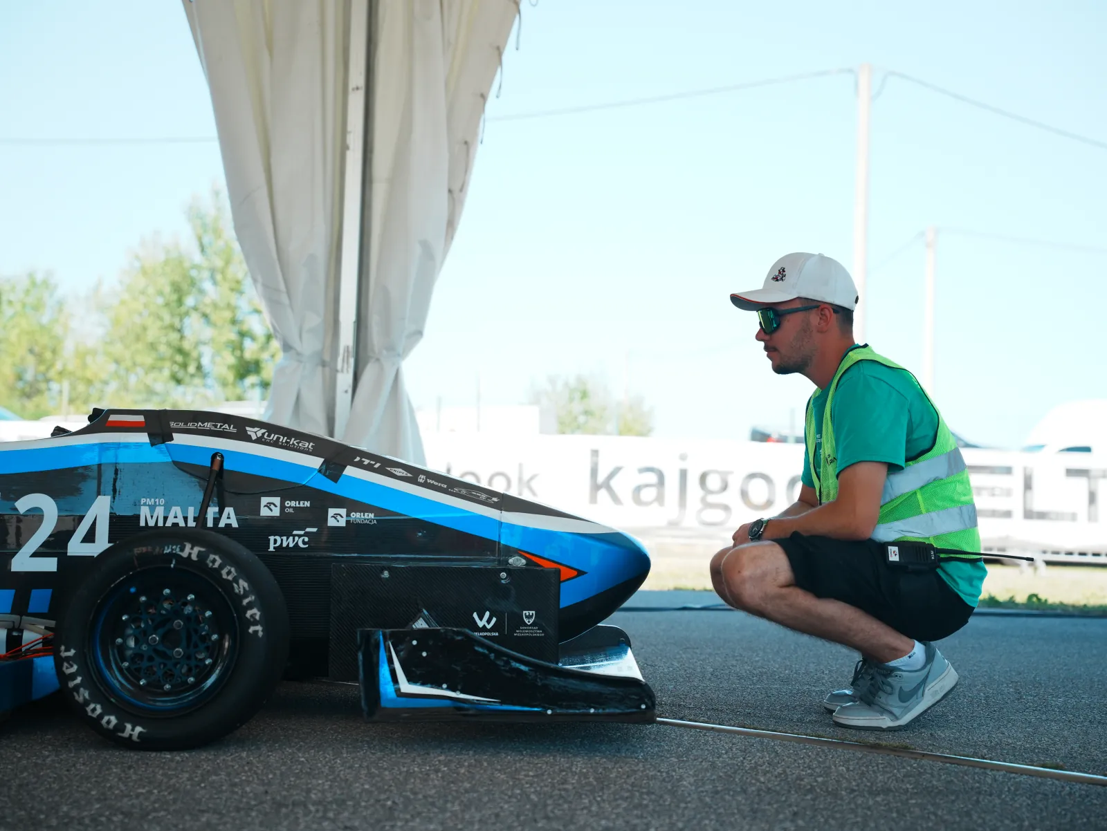 Inspekcja techniczna bolidu PM10 Malta